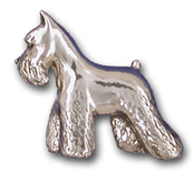 Schnauzer Brooch