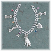 BXR46CB- Boxer Charm Bracelet