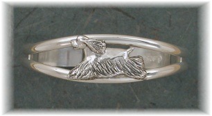 CSP12MCB- Medium Cocker Spaniel Running Cuff Bracelet