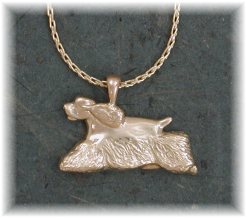 CSP12M- Medium Cocker Spaniel Running Design