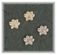 PAW14E- Petite Paw Print Post Earrings