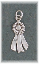 RBNXS- Petite Ribbon Charm/Pendant/Pin